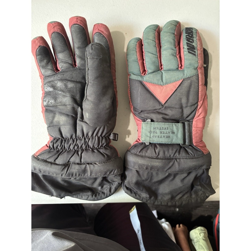 Gordini ski gloves Men Large Heatrap Heather Pack System Black/green /red